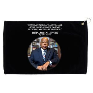 Representative John Lewis Tribute 1940-2020 Grommeted Golf Towel