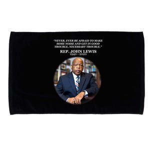 Representative John Lewis Tribute 1940-2020 Microfiber Hand Towel