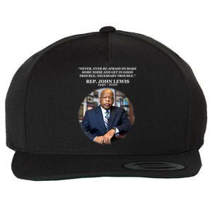 Representative John Lewis Tribute 1940-2020 Wool Snapback Cap