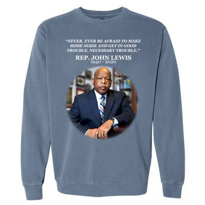 Representative John Lewis Tribute 1940-2020 Garment-Dyed Sweatshirt