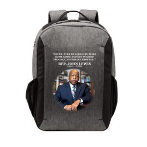 Representative John Lewis Tribute 1940-2020 Vector Backpack