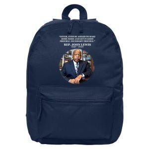 Representative John Lewis Tribute 1940-2020 16 in Basic Backpack