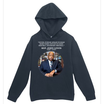 Representative John Lewis Tribute 1940-2020 Urban Pullover Hoodie