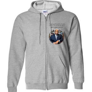 Representative John Lewis Tribute 1940-2020 Full Zip Hoodie