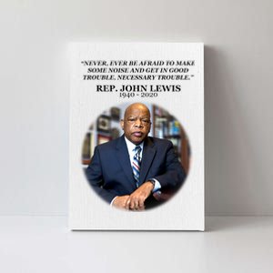 Representative John Lewis Tribute 1940-2020 Canvas