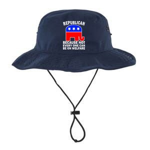 Republican Because Not Every One Can Be On Welfare Legacy Cool Fit Booney Bucket Hat