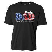 Republican Dad Just A Regular Dad Trying To Not Raise Liberals Cooling Performance Crew T-Shirt