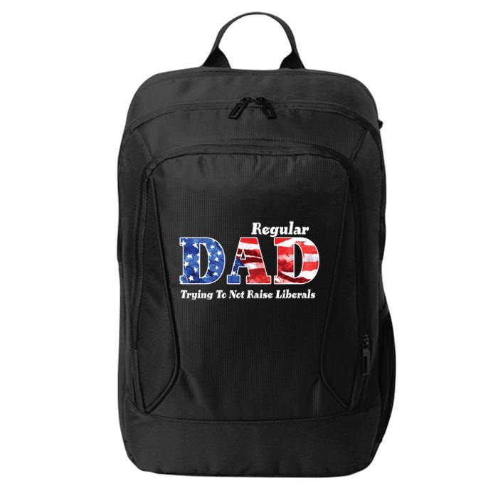 Republican Dad Just A Regular Dad Trying To Not Raise Liberals City Backpack