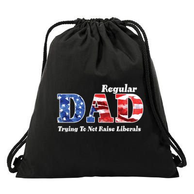 Republican Dad Just A Regular Dad Trying To Not Raise Liberals Drawstring Bag