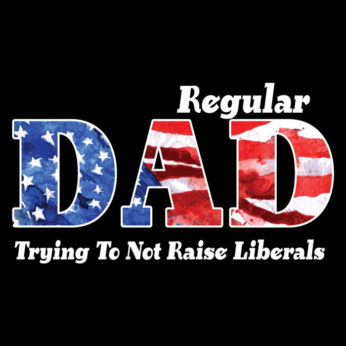 Republican Dad Just A Regular Dad Trying To Not Raise Liberals Drawstring Bag