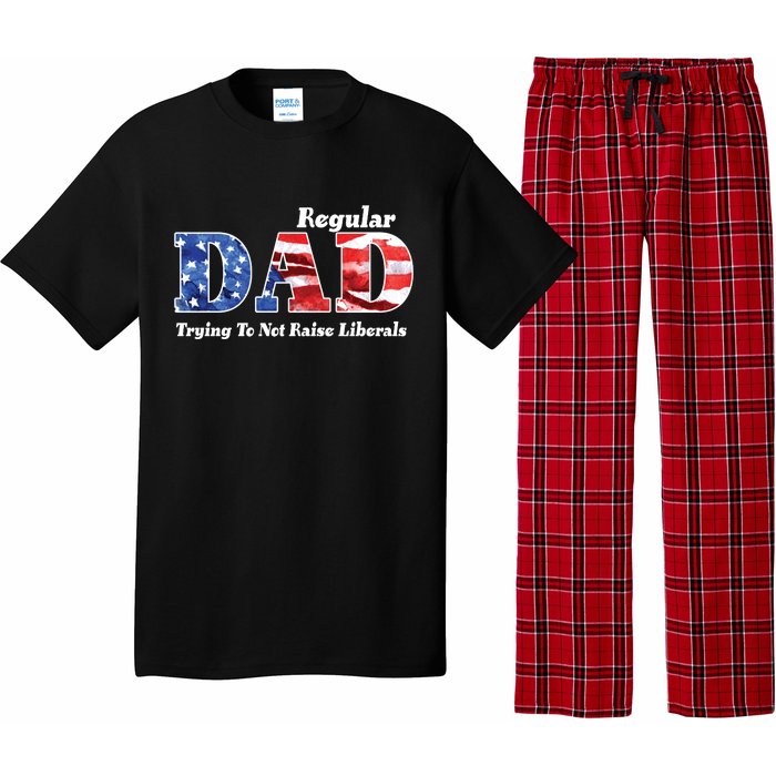 Republican Dad Just A Regular Dad Trying To Not Raise Liberals Pajama Set