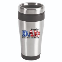 Republican Dad Just A Regular Dad Trying To Not Raise Liberals 16oz Travel Tumbler