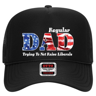 Republican Dad Just A Regular Dad Trying To Not Raise Liberals Trucker Hat