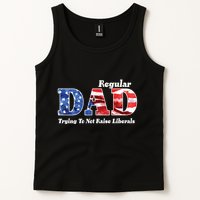 Republican Dad Just A Regular Dad Trying To Not Raise Liberals Tank Top