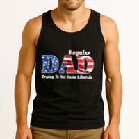 Republican Dad Just A Regular Dad Trying To Not Raise Liberals Tank Top