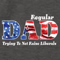 Republican Dad Just A Regular Dad Trying To Not Raise Liberals Vector Backpack