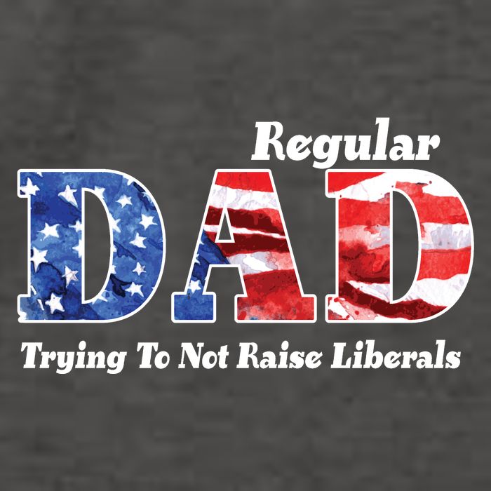 Republican Dad Just A Regular Dad Trying To Not Raise Liberals Vector Backpack