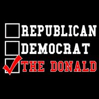 Republican Democrat Donald Trump Backpack