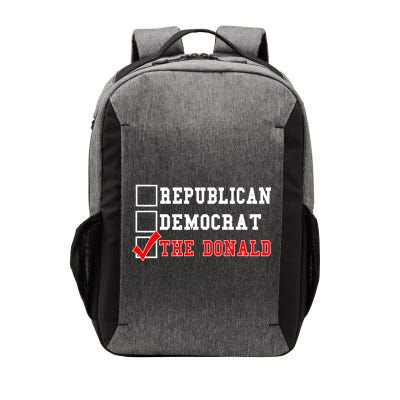 Republican Democrat Donald Trump Vector Backpack