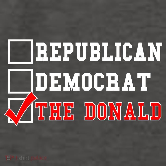 Republican Democrat Donald Trump Vector Backpack