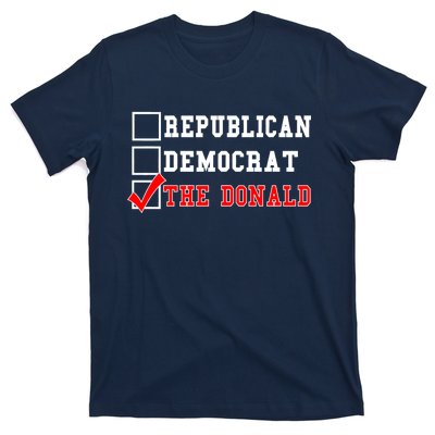 Republican Democrat Donald Trump T-Shirt