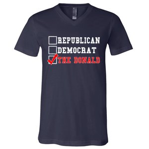 Republican Democrat Donald Trump V-Neck T-Shirt