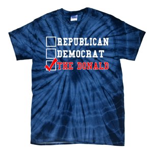 Republican Democrat Donald Trump Tie-Dye T-Shirt