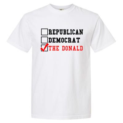 Republican Democrat Donald Trump Garment-Dyed Heavyweight T-Shirt