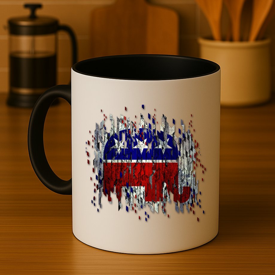 Republican Digital Flag Mug