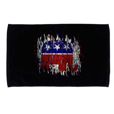 Republican Digital Flag Microfiber Hand Towel