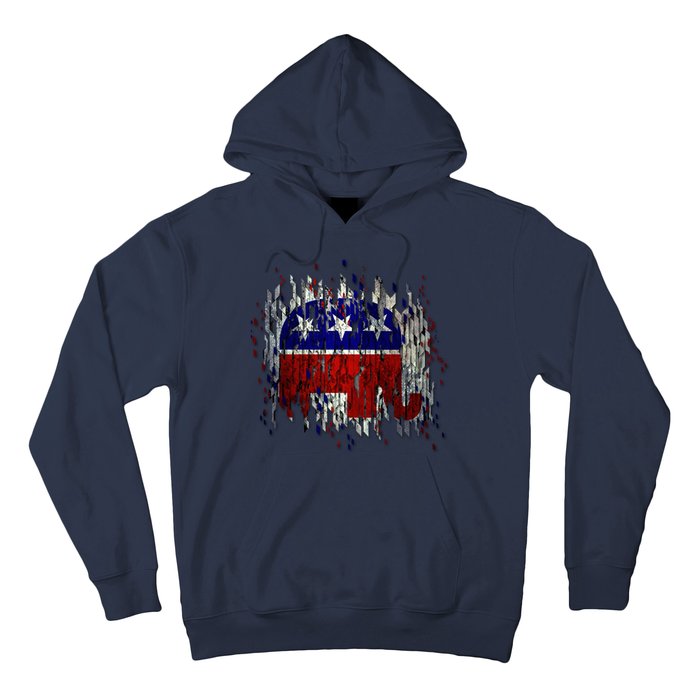 Republican Digital Flag Hoodie