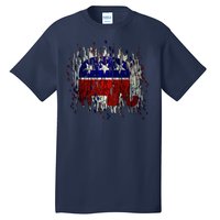 Republican Digital Flag Tall T-Shirt