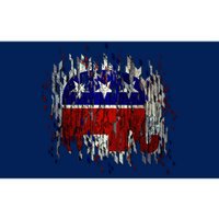 Republican Digital Flag Bumper Sticker