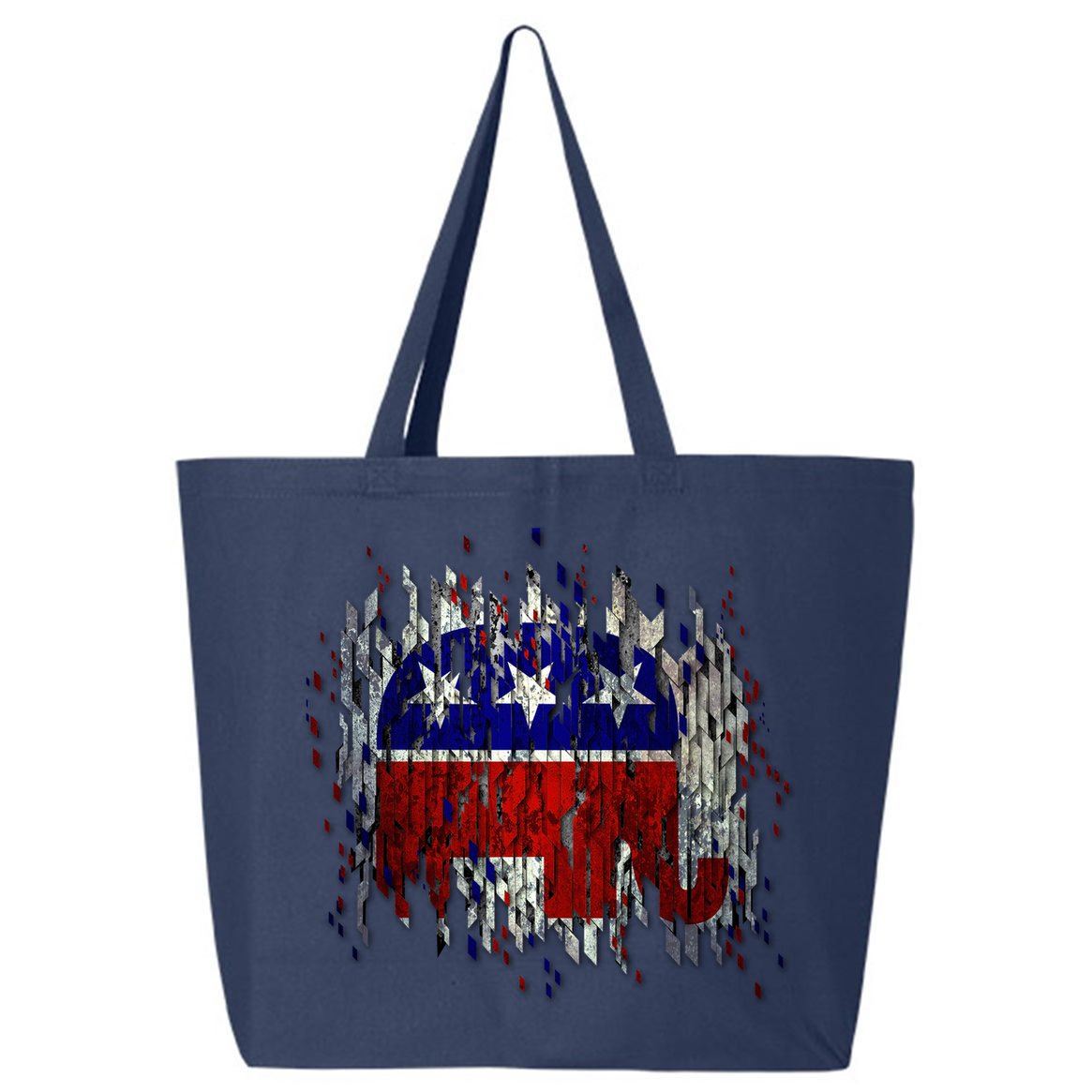 Republican Digital Flag 25L Jumbo Tote