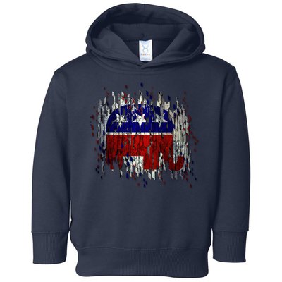 Republican Digital Flag Toddler Hoodie