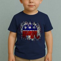 Republican Digital Flag Toddler T-Shirt
