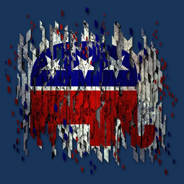 Republican Digital Flag Toddler T-Shirt
