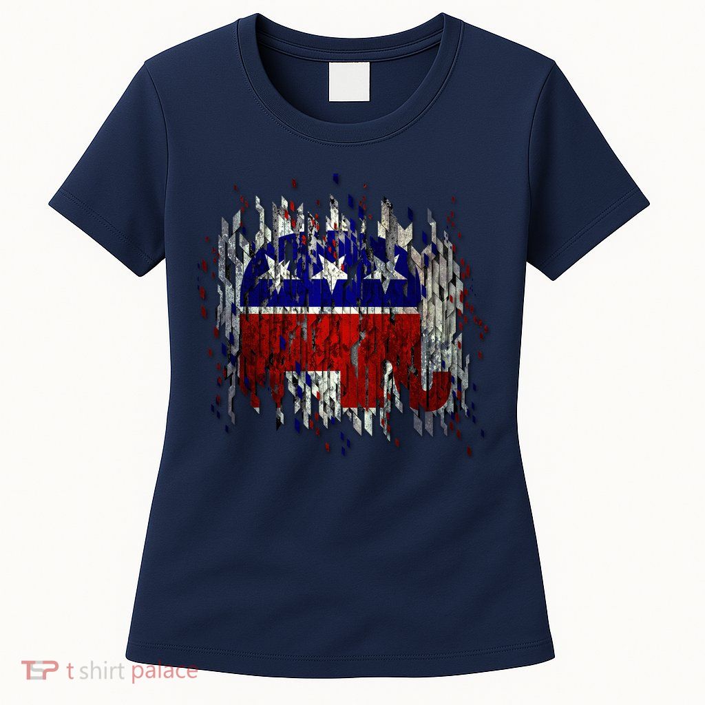 Republican Digital Flag Women's T-Shirt
