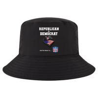 Republican Vs. Democrat Cool Comfort Performance Bucket Hat