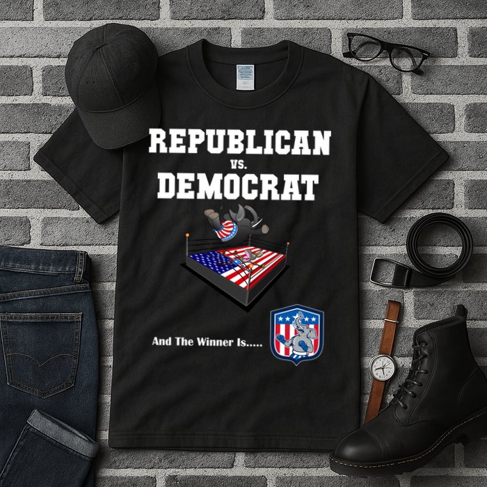 Republican Vs. Democrat Tall T-Shirt