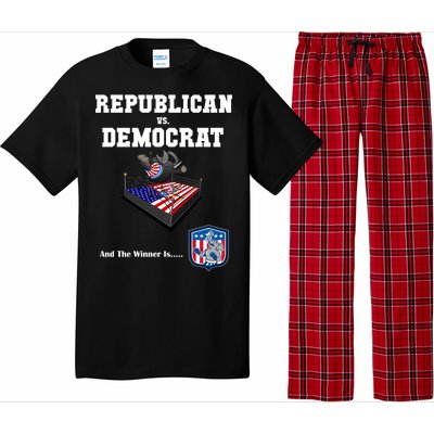 Republican Vs. Democrat Pajama Set