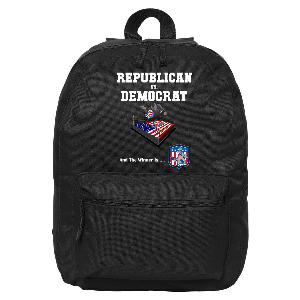 Republican Vs. Democrat 16 in Basic Backpack