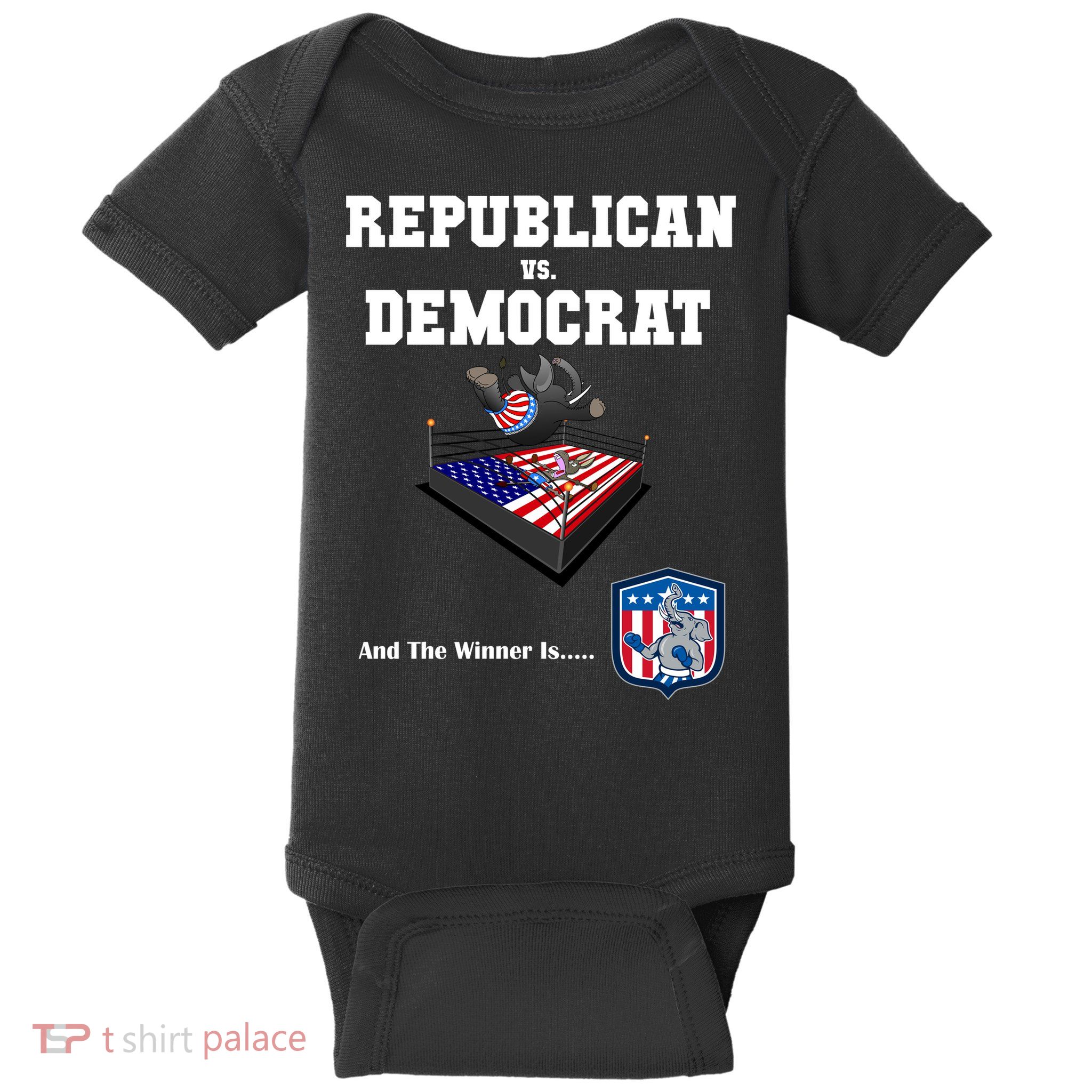 Republican Vs. Democrat Baby Bodysuit