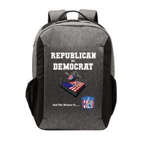 Republican Vs. Democrat Vector Backpack