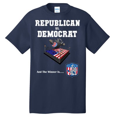 Republican Vs. Democrat Tall T-Shirt