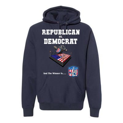 Republican Vs. Democrat Premium Hoodie