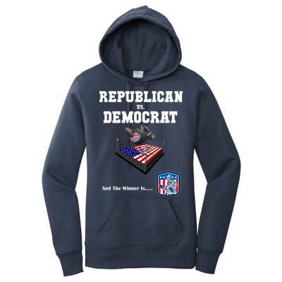 Republican Vs. Democrat Women's Pullover Hoodie