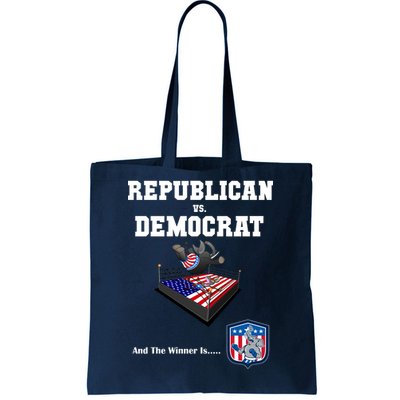 Republican Vs. Democrat Tote Bag