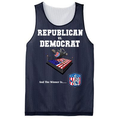 Republican Vs. Democrat Mesh Reversible Basketball Jersey Tank