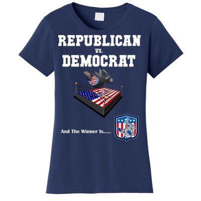 Republican Vs. Democrat Women's T-Shirt